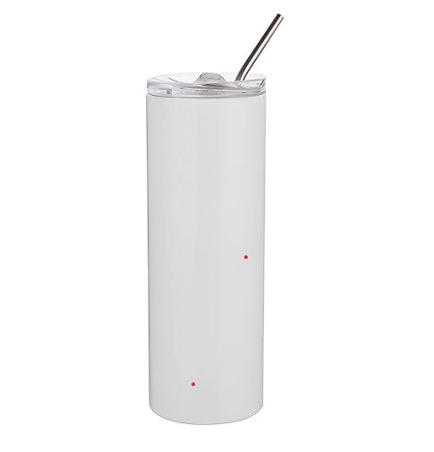 WHOLESALE Stainless Steel 600ml Tumbler with Straw