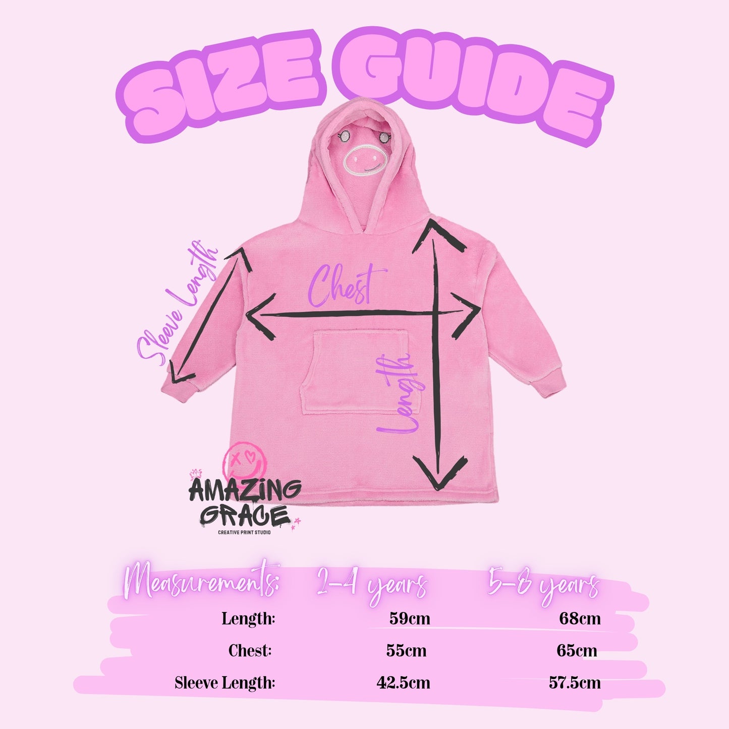 KIDS Oversize supersoft blanket hoodie & cushion/teddy