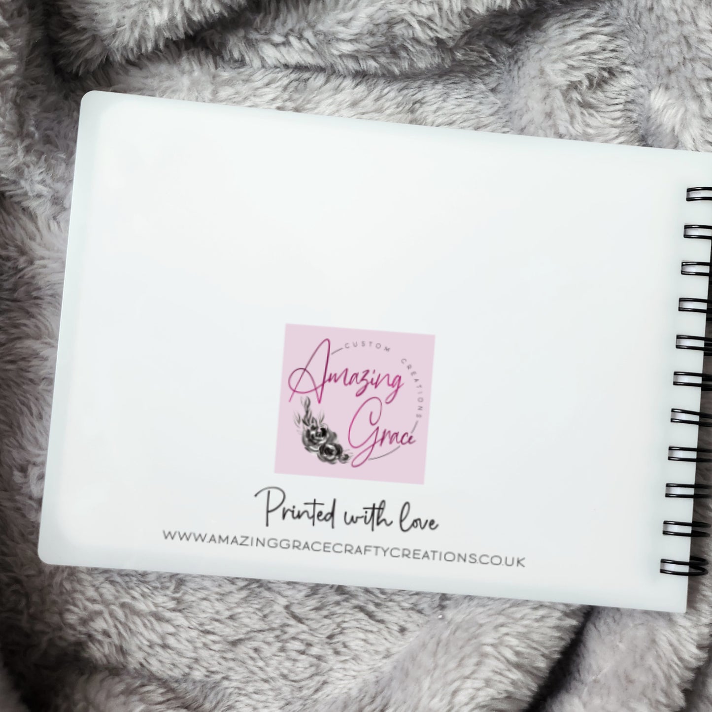 Personalised A6 leavers book - CHALKBOARD