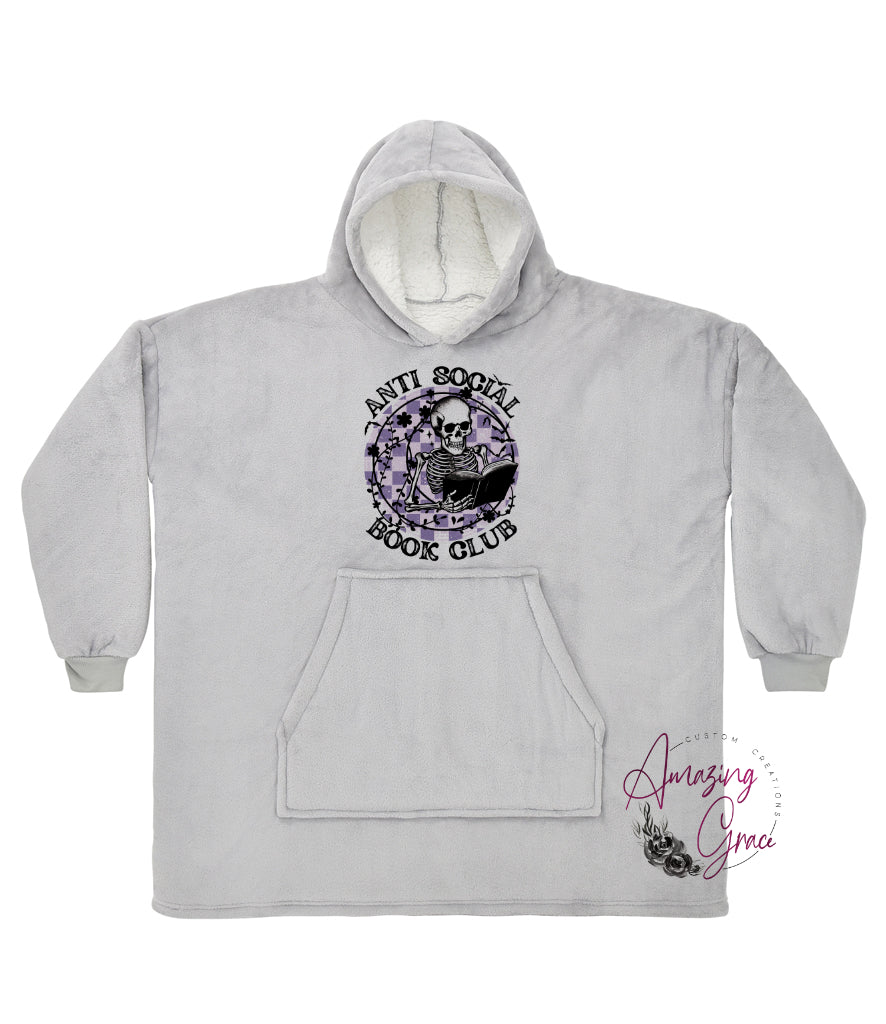 Halloween snuggle hoody - Anti social