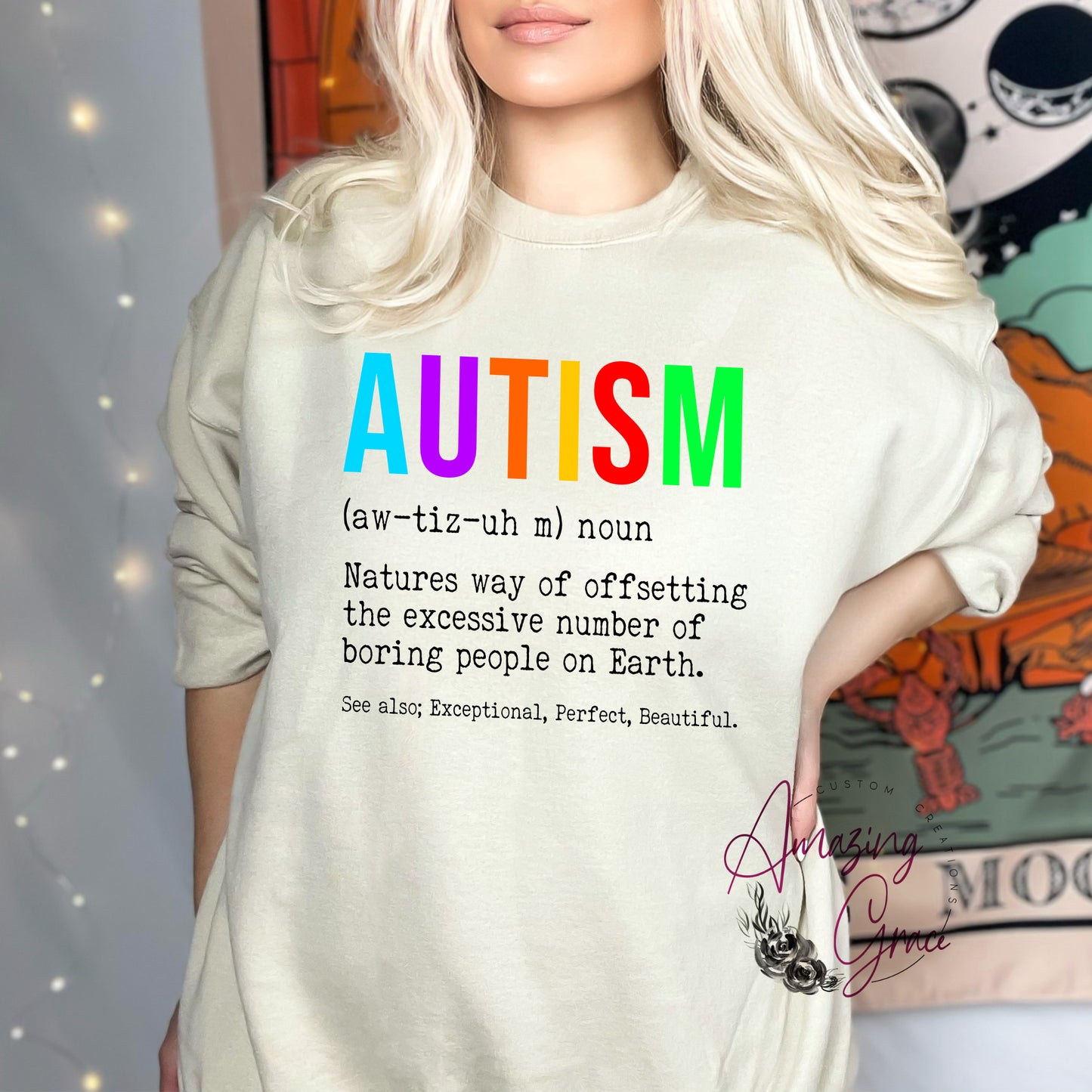 ADULTS Neurodiversity T-shirt/Sweatshirt/Hoody; AUTISM DEFINITION