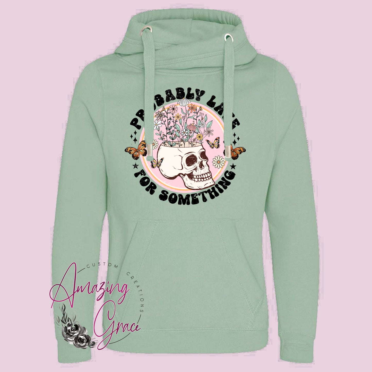 Chunky neck Hoody PROBABLY LATE FOR SOMETHING