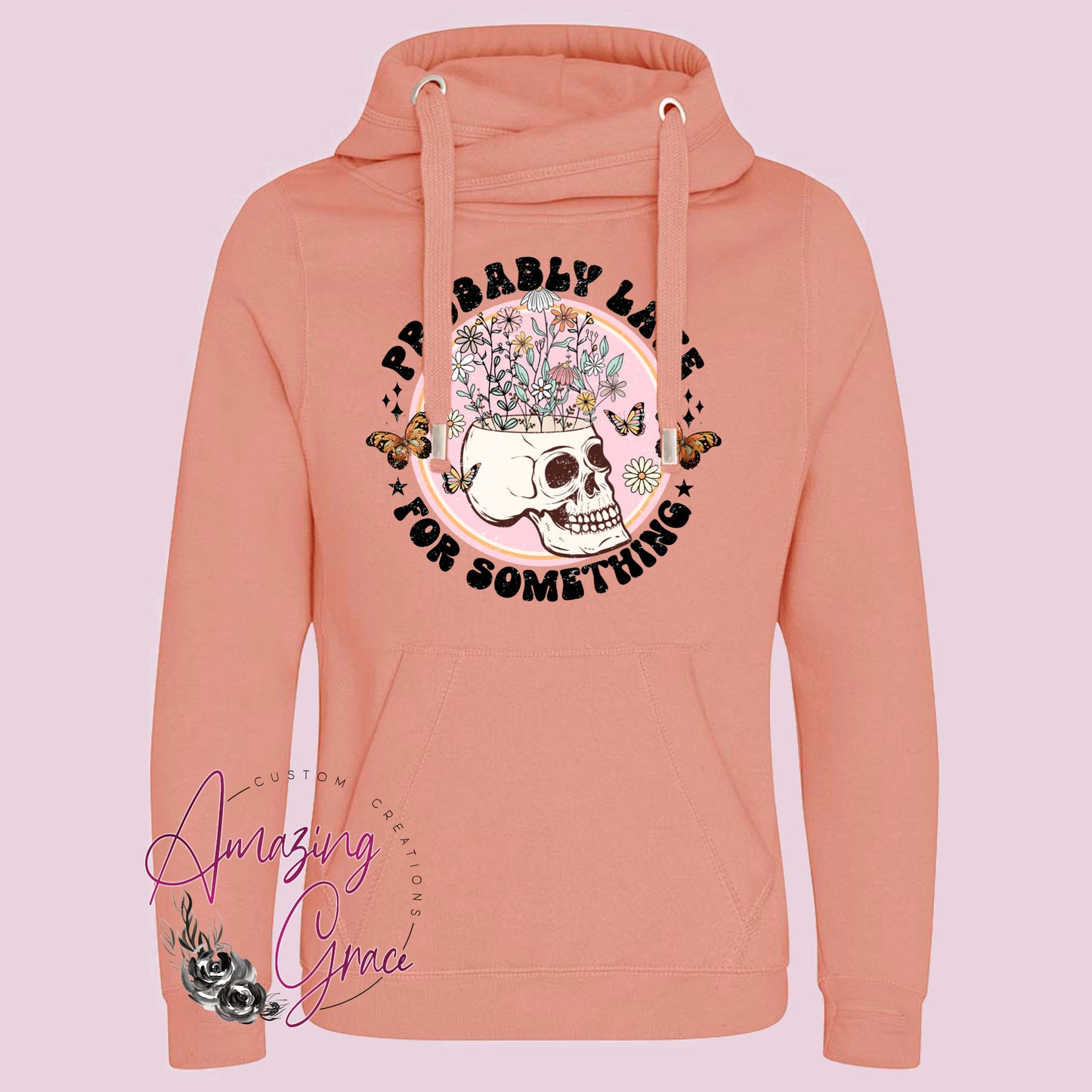 Chunky neck Hoody PROBABLY LATE FOR SOMETHING