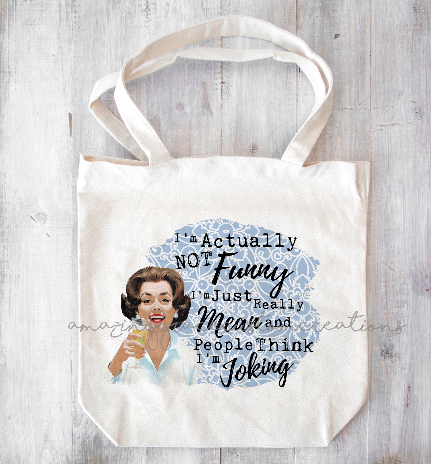 RETRO HOUSEWIVES tote bag