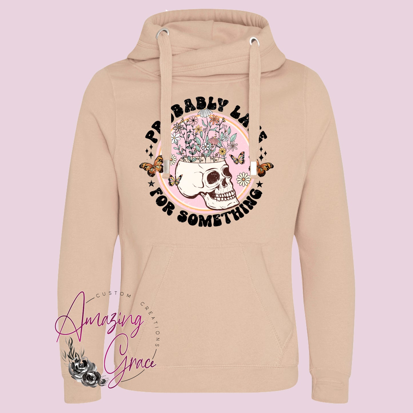 Chunky neck Hoody PROBABLY LATE FOR SOMETHING