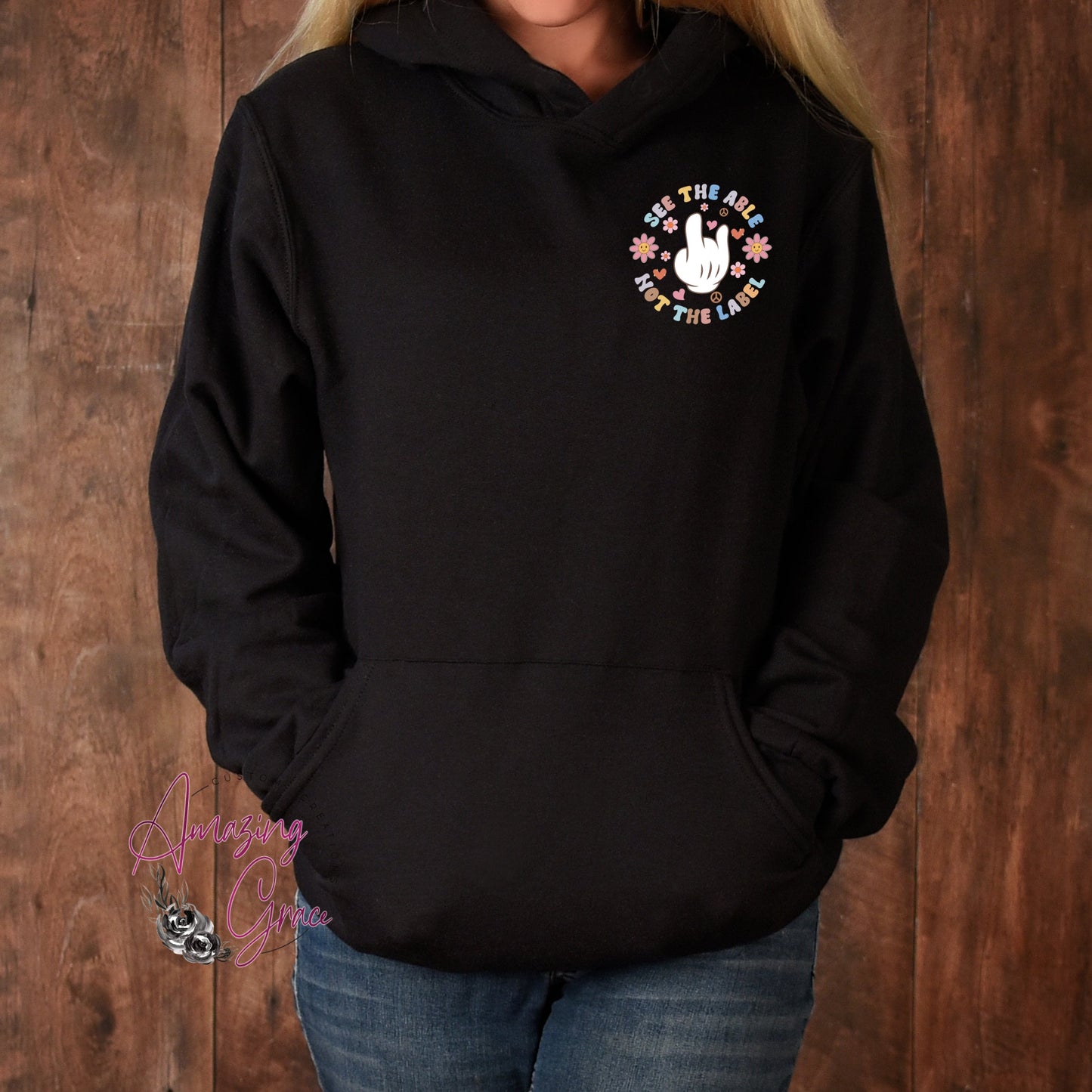 KIDS Neurodiversity T-shirt/Sweatshirt/Hoody; SEE THE ABLE