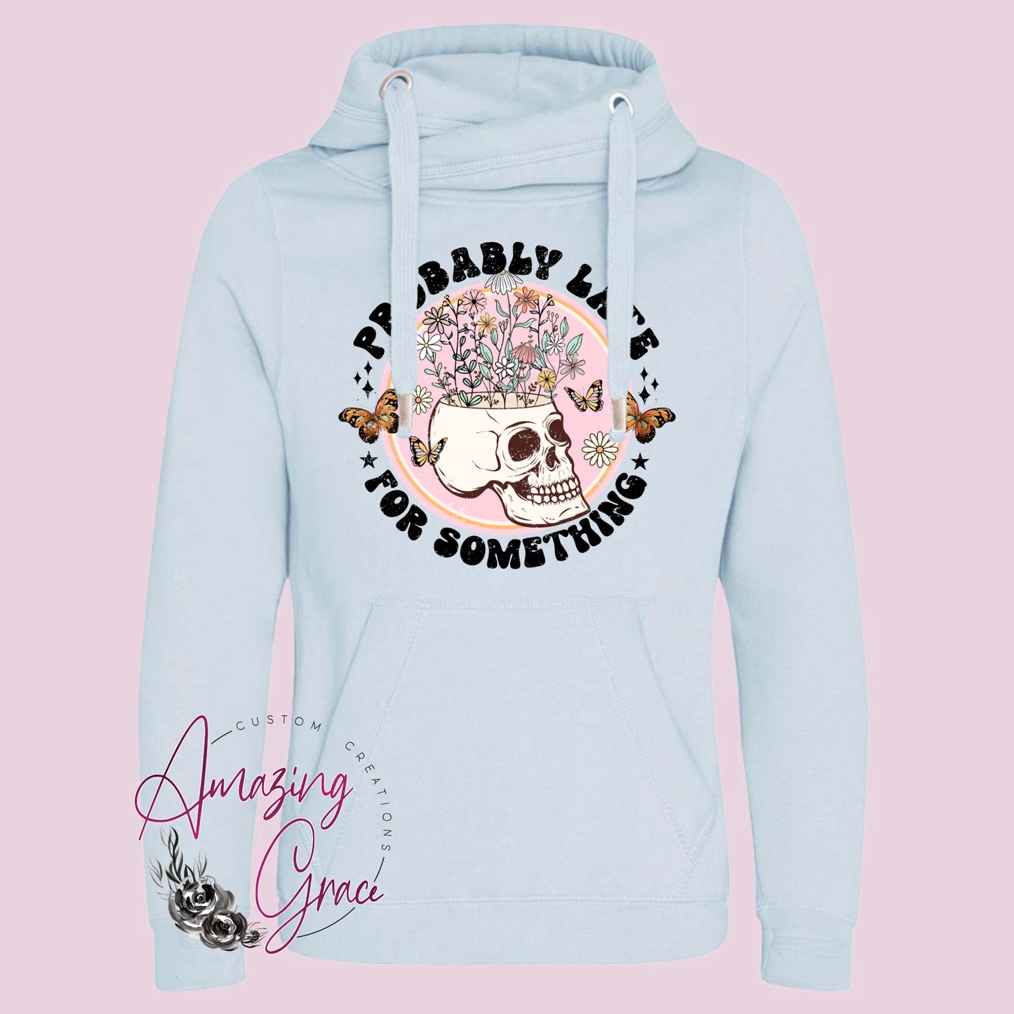 Chunky neck Hoody PROBABLY LATE FOR SOMETHING