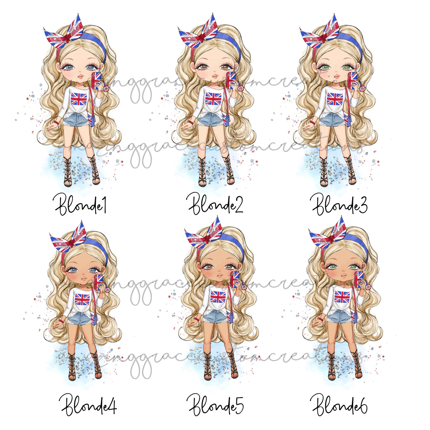 Personalised passport & luggage tag set