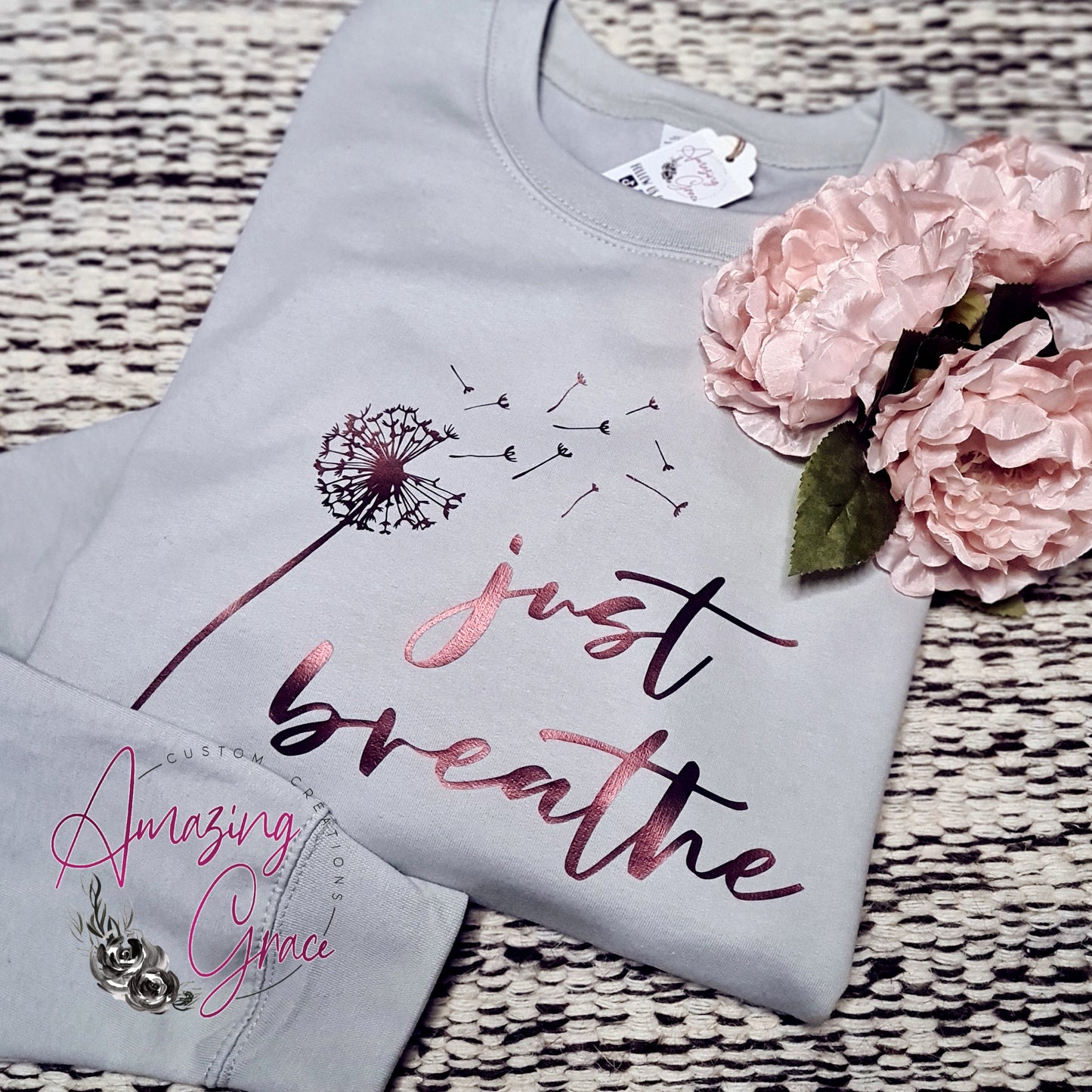 Sweatshirt-JUST BREATHE Winter special edition!