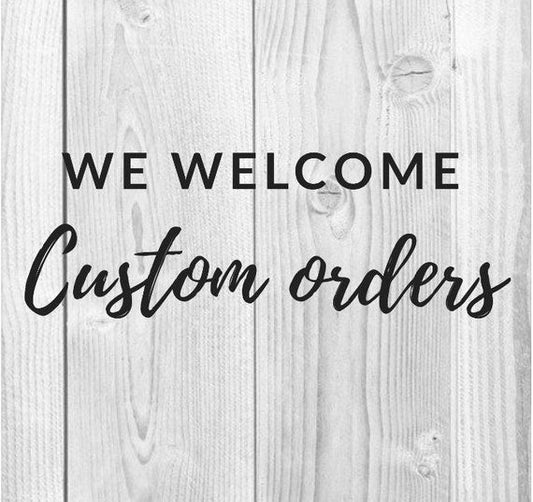 Custom Order Terms of Business