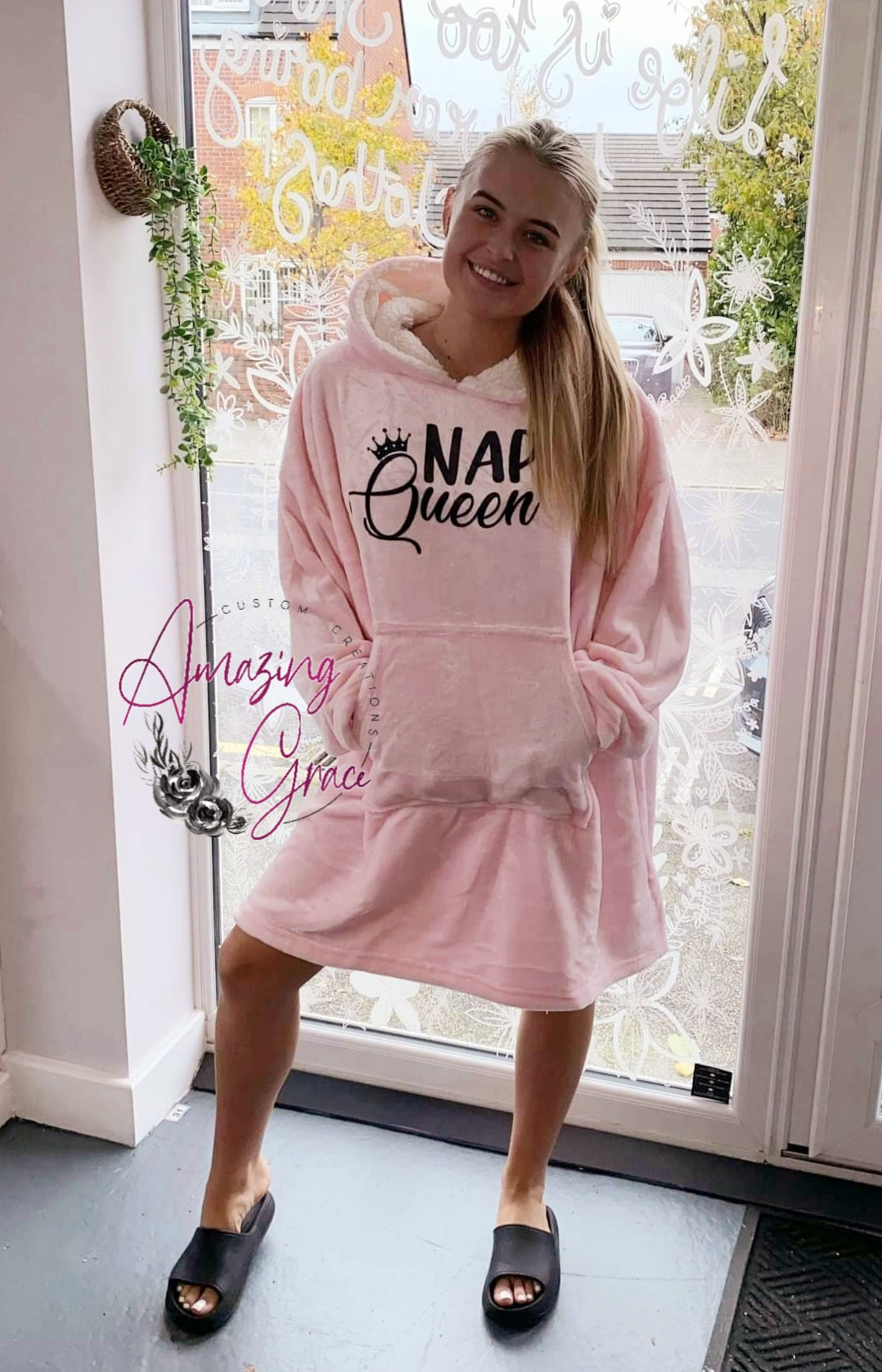 Luxury oversize snuggle hoodies