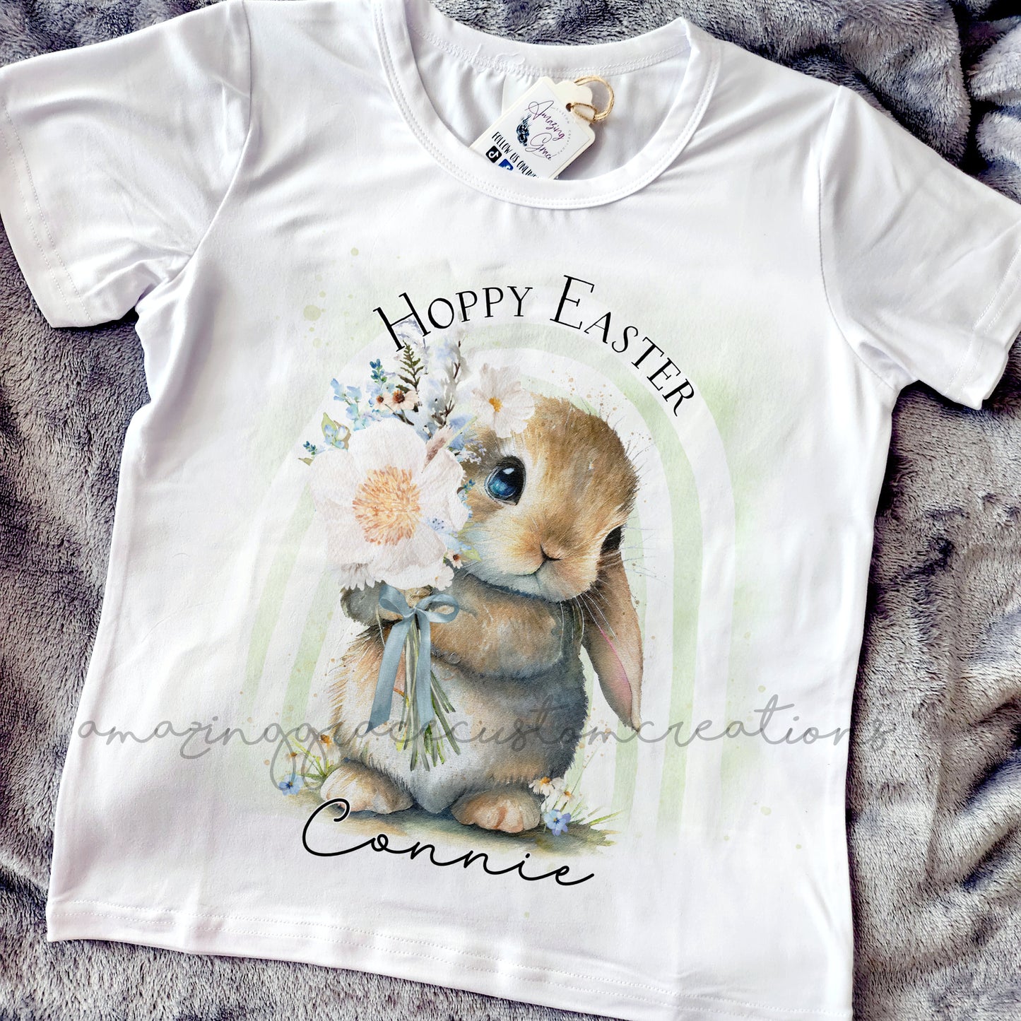 Spring bunny Easter t-shirt