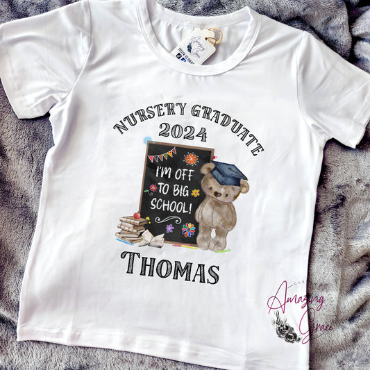 Nursery Graduate personalised  T-shirt