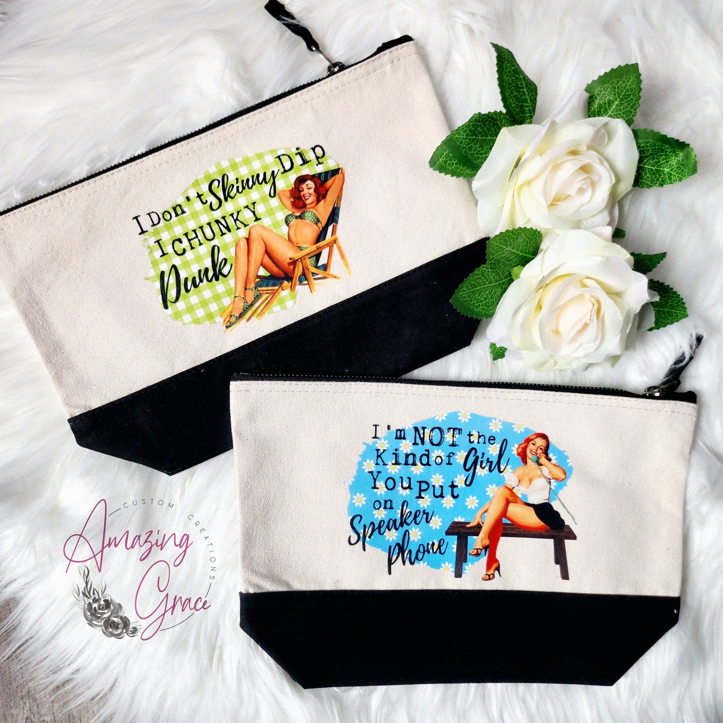 RETRO HOUSEWIFE make up/accessory bag