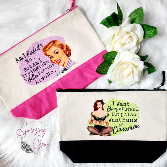 RETRO HOUSEWIFE make up/accessory bag