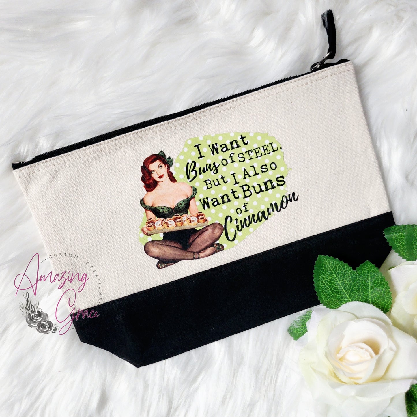 RETRO HOUSEWIFE make up/accessory bag