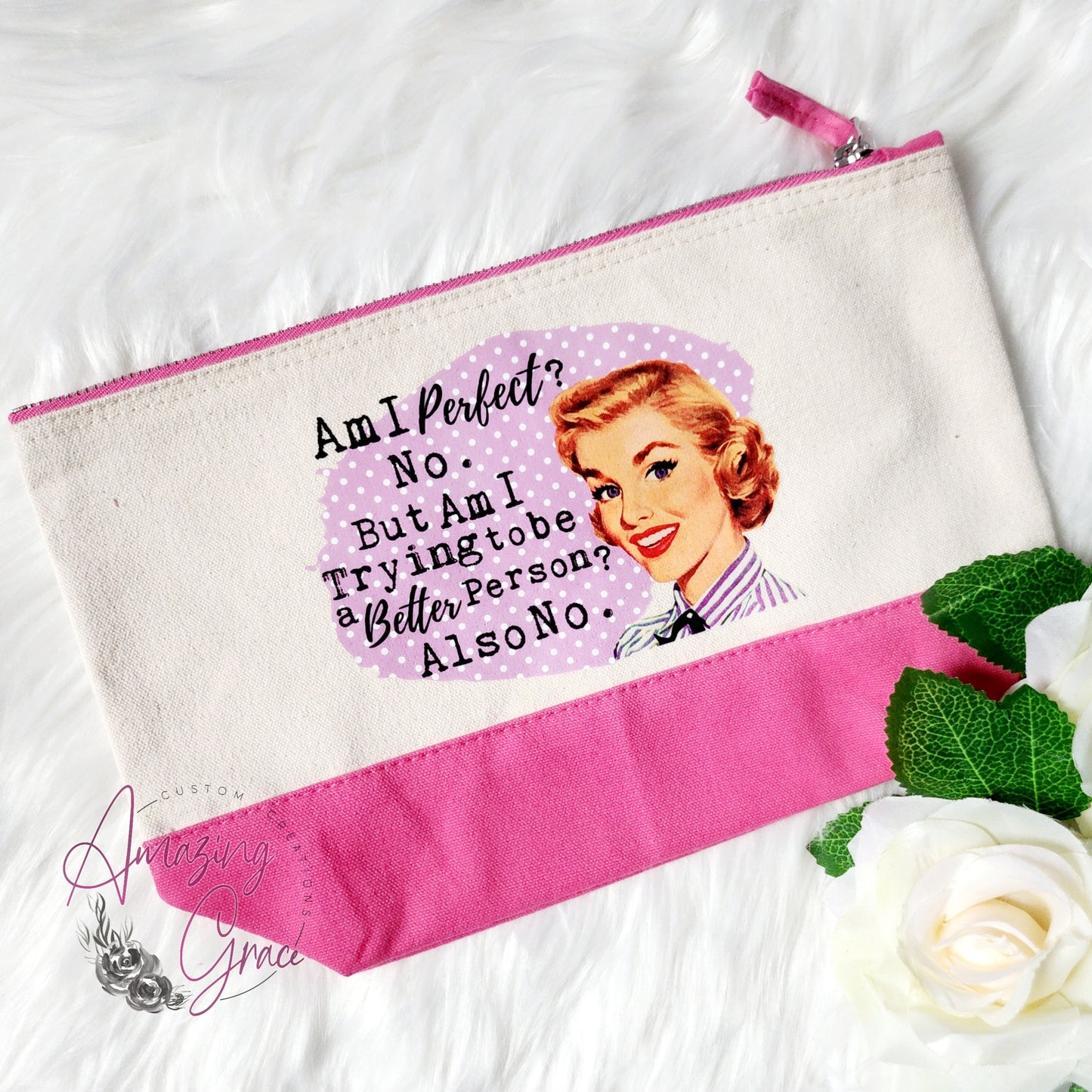 RETRO HOUSEWIFE make up/accessory bag