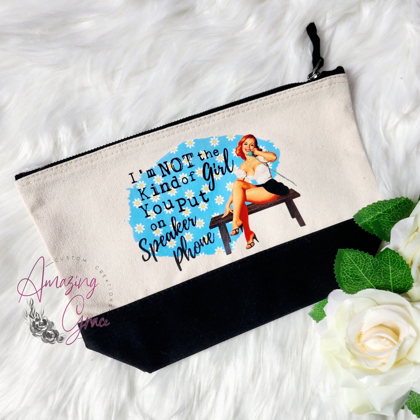 RETRO HOUSEWIFE make up/accessory bag