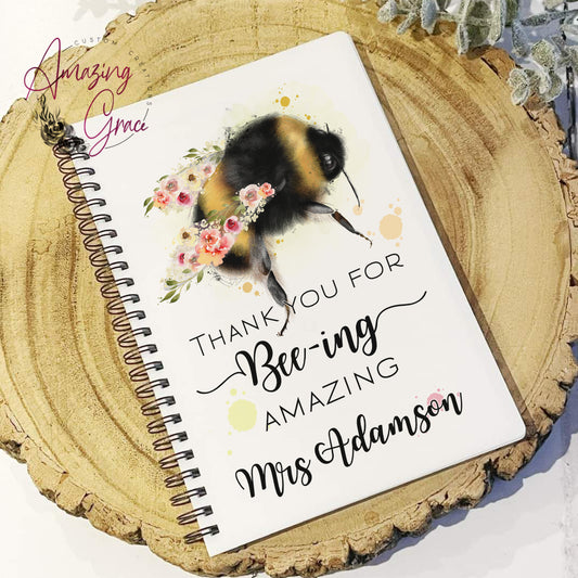 Personalised Teachers note book