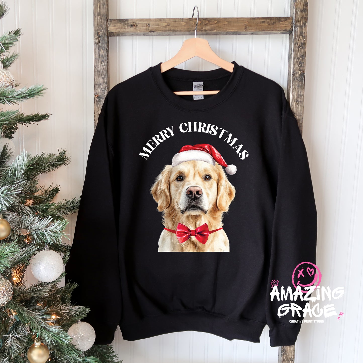 Dog themed children & adults Christmas T-shirt/Sweatshirt/Hoody