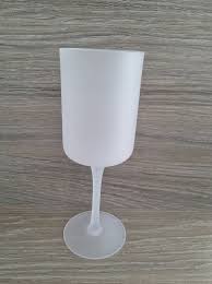 WHOLESALE  Frosted Wine goblet  / Champagne flute