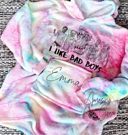 I like bad boys snuggle hoody
