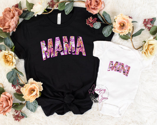 Halloween MAMA / MINI Matching T-Shirts/baby vest