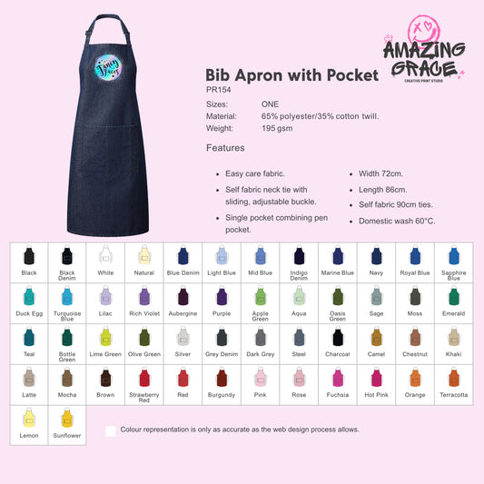 PERSONALISED LOGO Pocket Apron