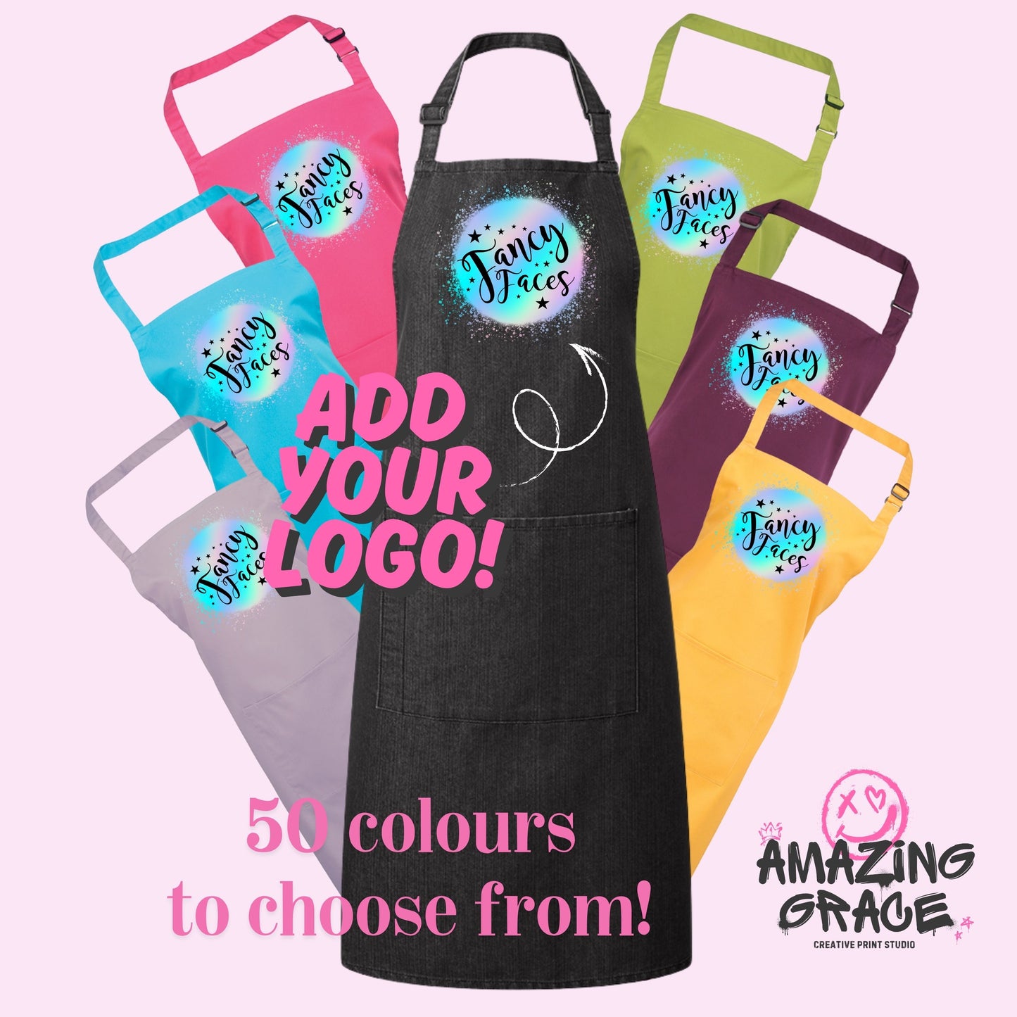 PERSONALISED LOGO Pocket Apron