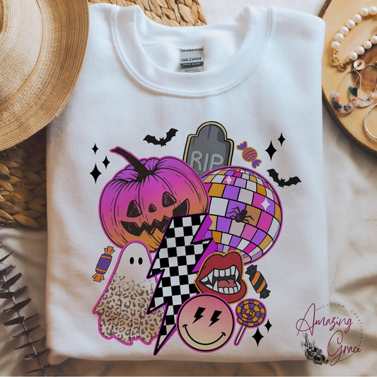 Halloween t-shirt/sweatshirt/hoody - Retro Halloween