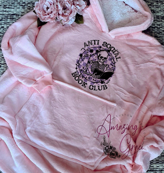 Halloween snuggle hoody - Anti social