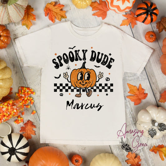 Spooky Dude Halloween t-shirt/baby vest