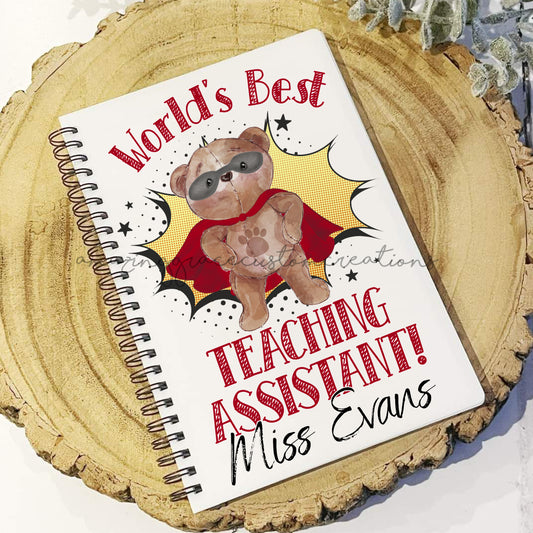 Personalised Teachers note book