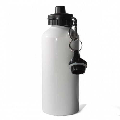 WHOLESALE 600ml sports bottle - Two lids - Aluminium