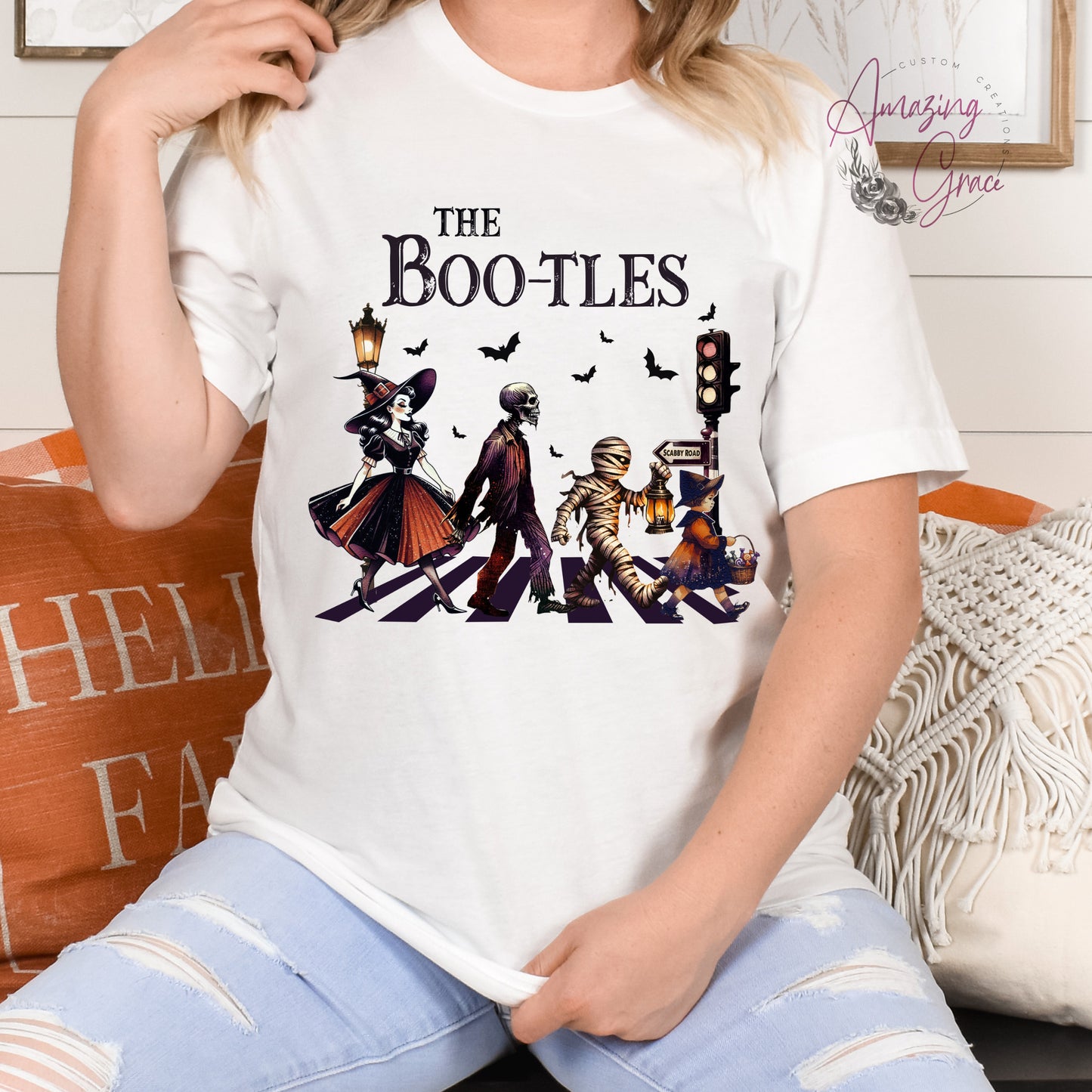 Halloween t-shirt/sweatshirt/hoody - The Boo-tles