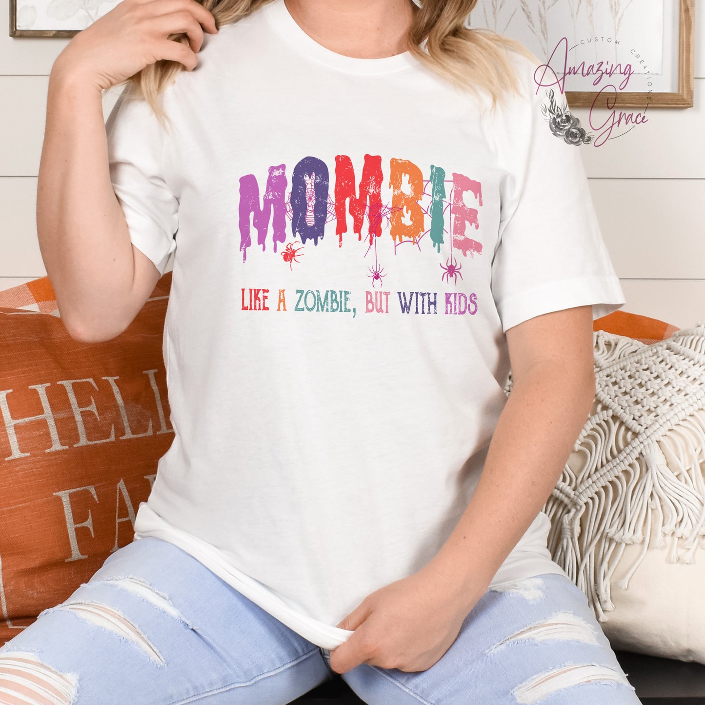 Halloween t-shirt/sweatshirt/hoody - MOMBIE