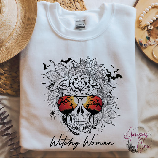 Halloween t-shirt/sweatshirt/hoody  - Witchy woman