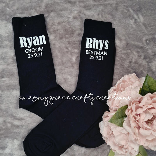 Grooms Party Socks
