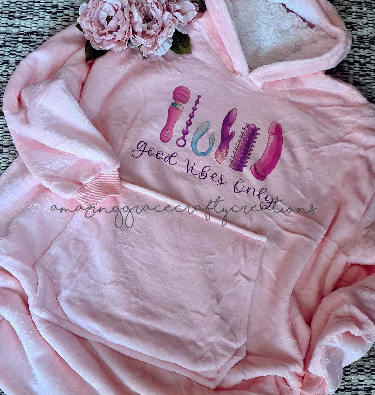 Oversize Supersoft snuggle hoodies- VARIOUS DESIGNS