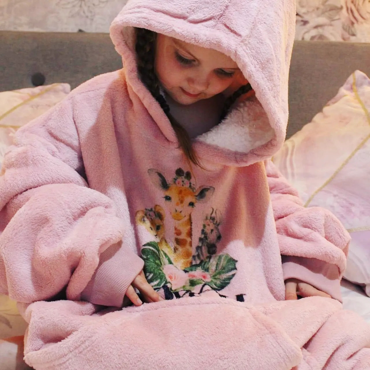 KIDS Oversize supersoft snuggle hoodie