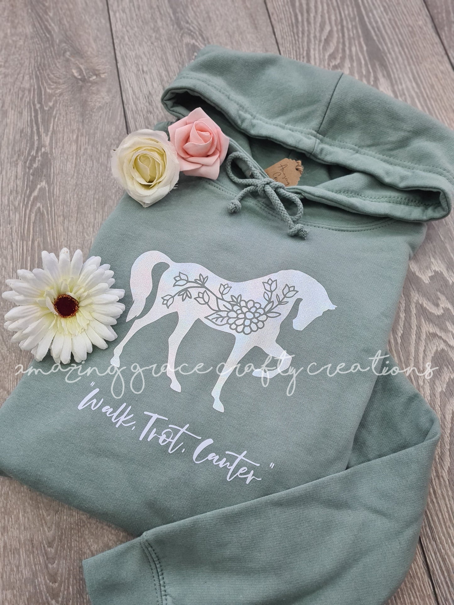 Custom hoodie  HORSE & RIDER