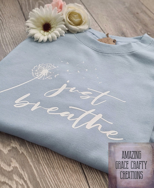 Sweatshirt JUST BREATHE