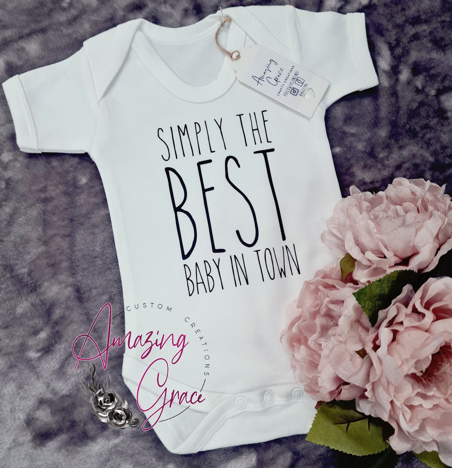 SIMPLY THE BEST BABY cotton baby vest