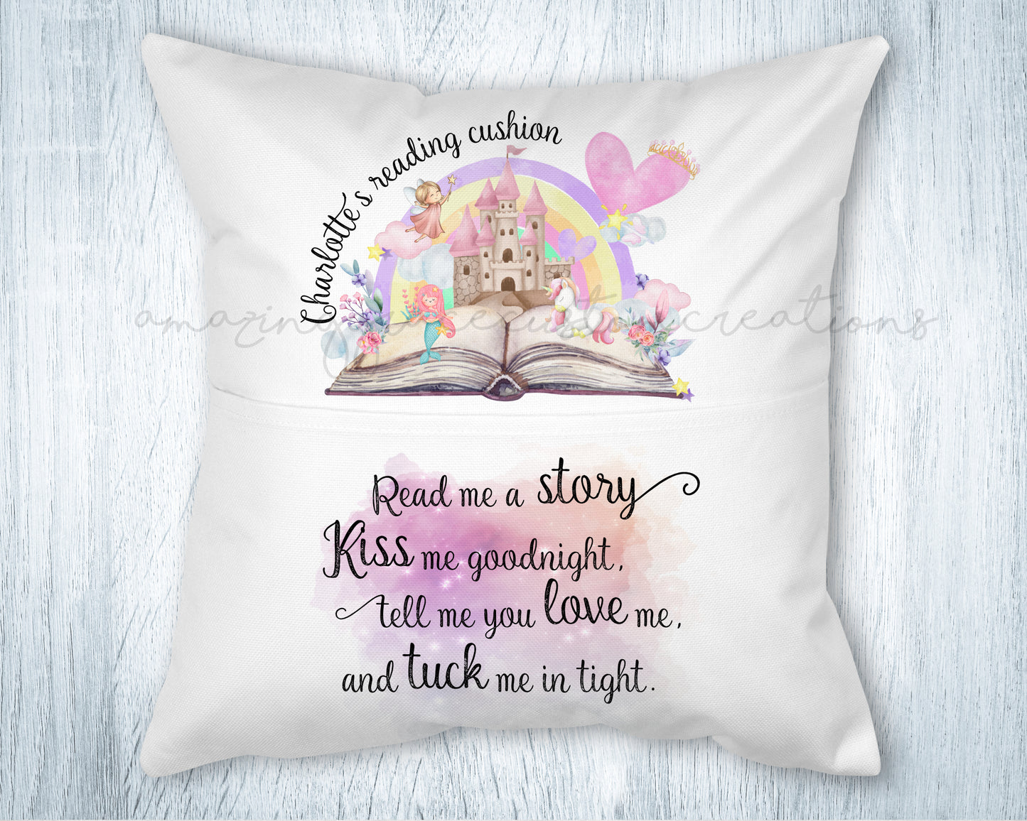 Reading Cushion - Fairy tale theme