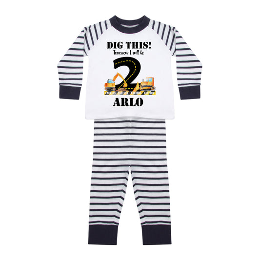 Children's personalised birthday pyjamas - VARIOUS DESIGNS