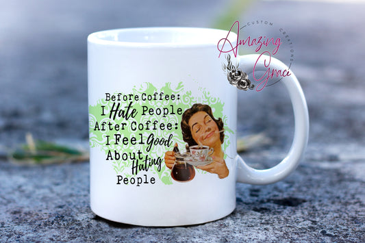 Adult humour mug - Retro housewives, various designs