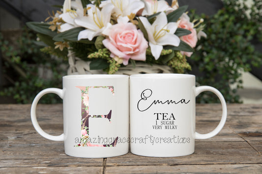 Personalised name mug