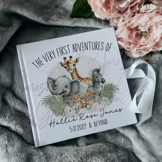 Personalised velvet memory/adventure book