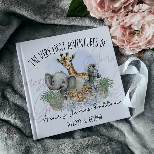 Personalised velvet memory/adventure book