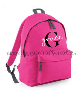 PERSONALISED BACKPACK